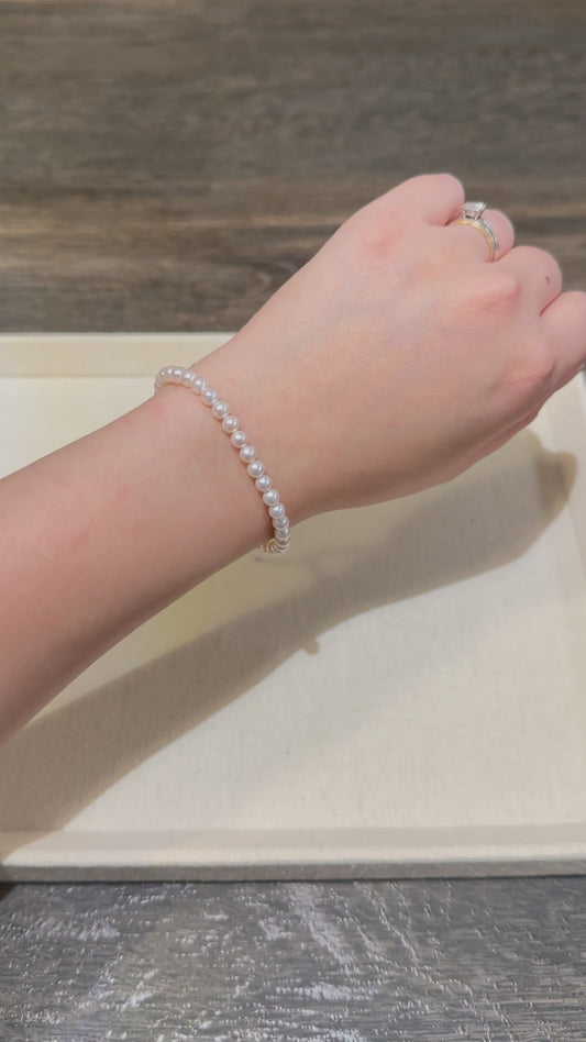 [ 手鏈 ] Aurora Pearl Bracelet (2.5-4.5mm)